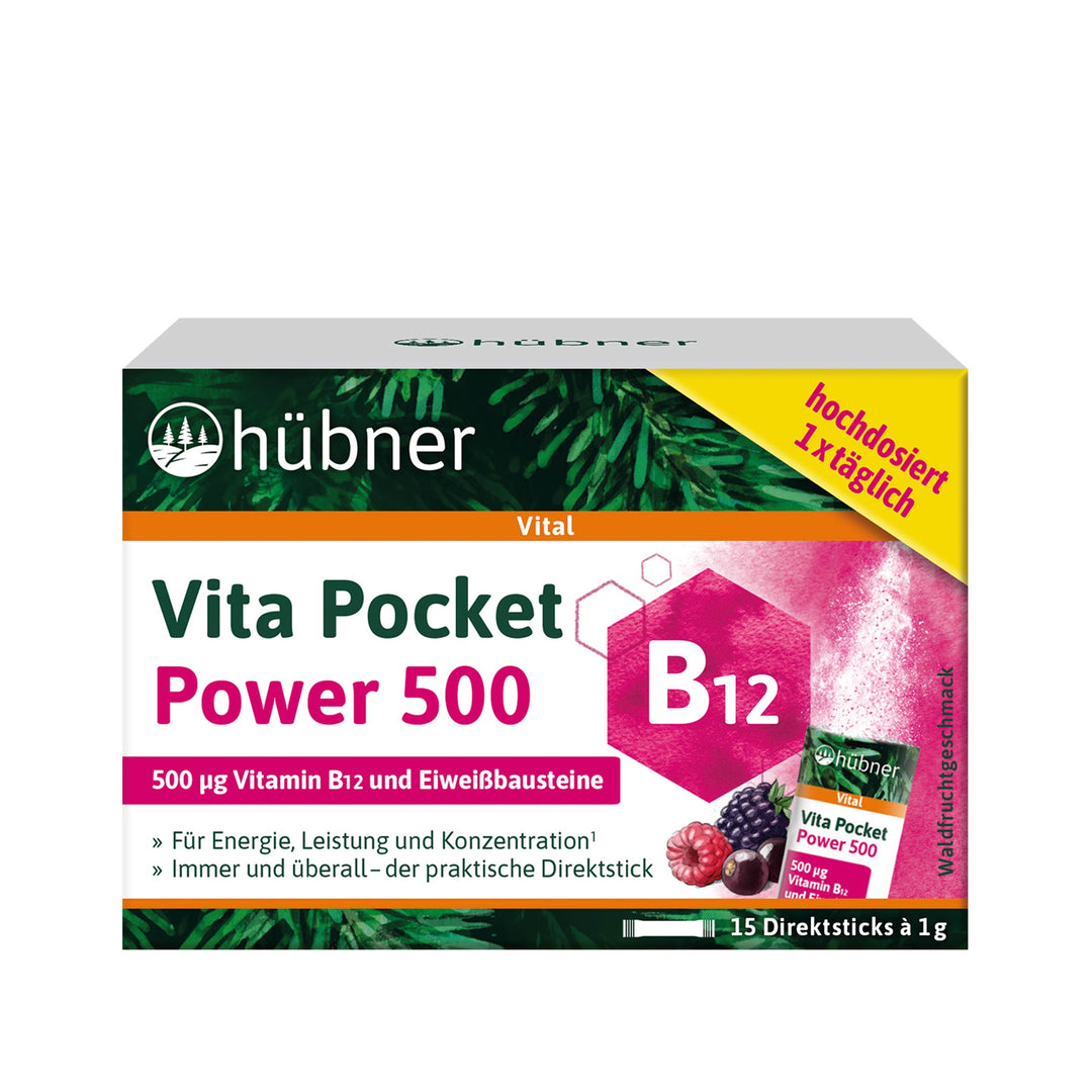 hübner Vitamin B12 Vita Pocket Power 500