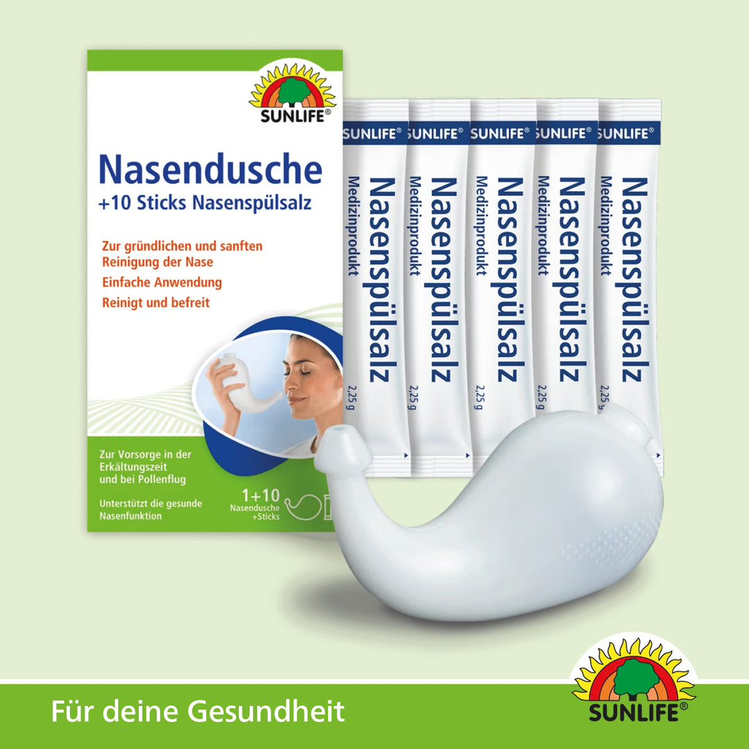 SUNLIFE Nasendusche mit 10 Sticks