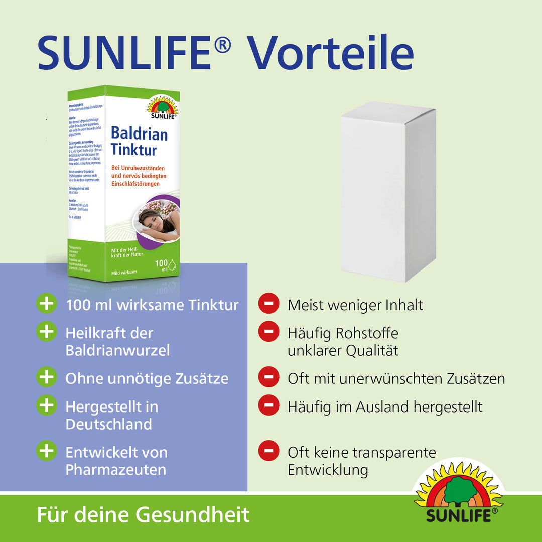SUNLIFE Baldriantinktur (100 ml)