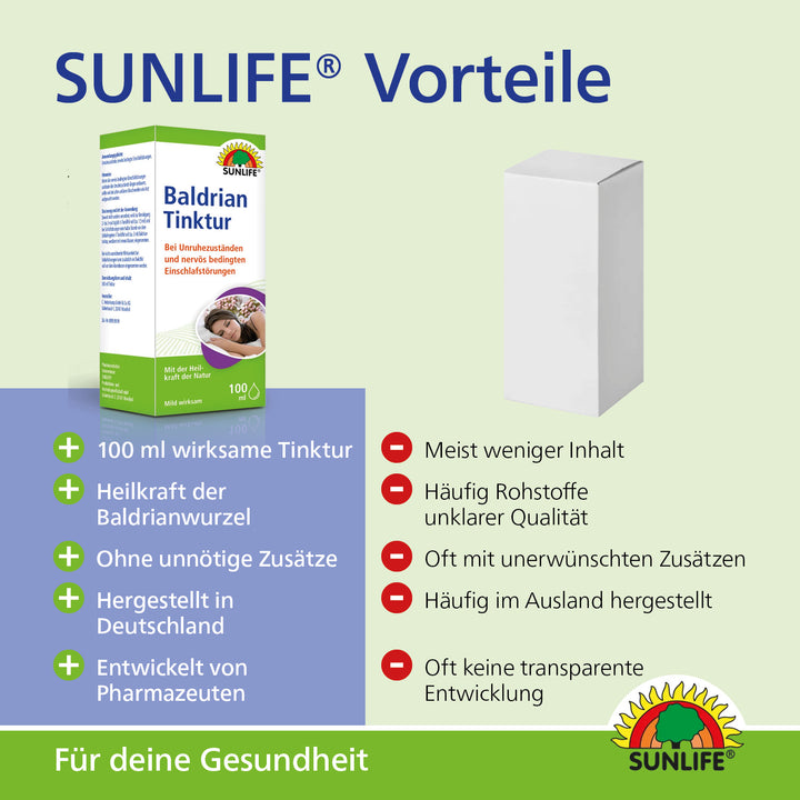 SUNLIFE Baldriantinktur (100 ml)