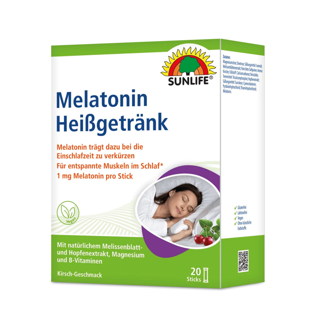 SUNLIFE Melatonin Heißgetränk (20 Sticks)