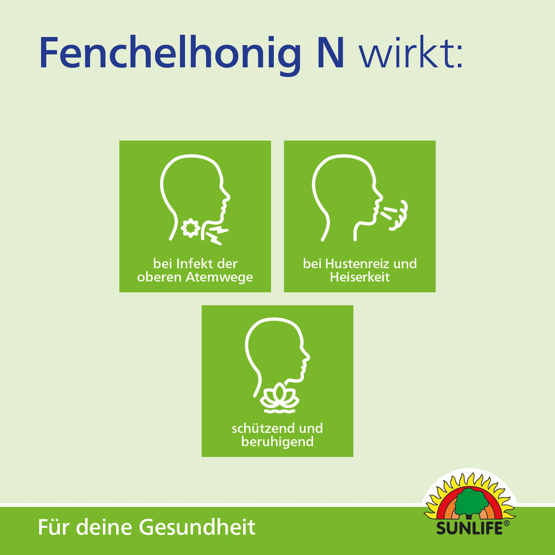 SUNLIFE Fenchelhonig AH (350 g)