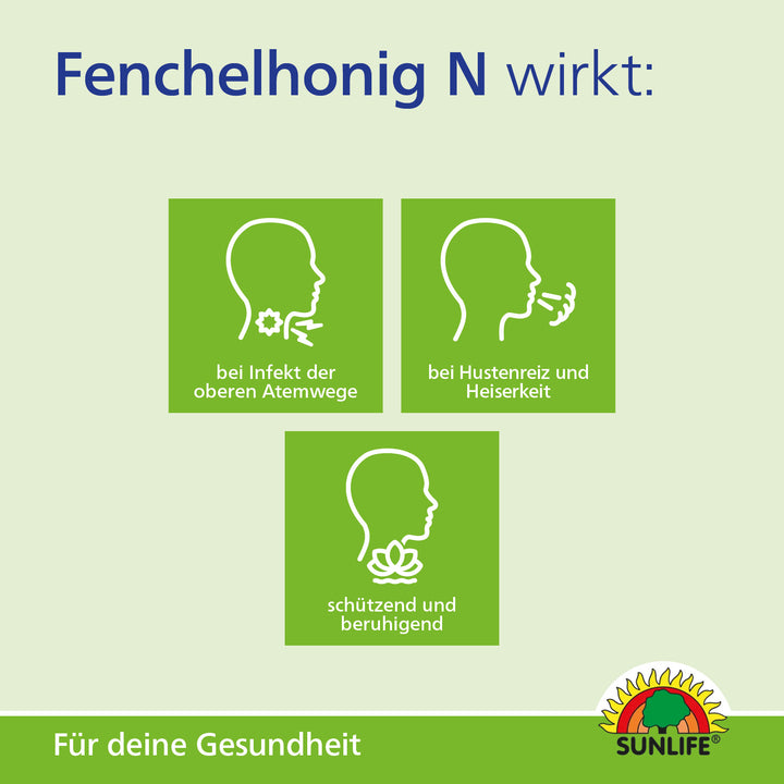 SUNLIFE Fenchelhonig AH (350 g)