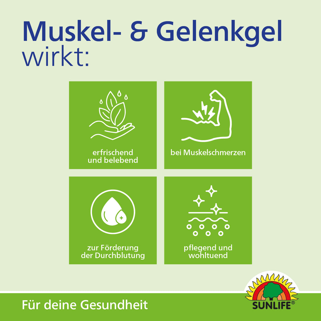 SUNLIFE Muskel- und Gelenkgel (100 ml)