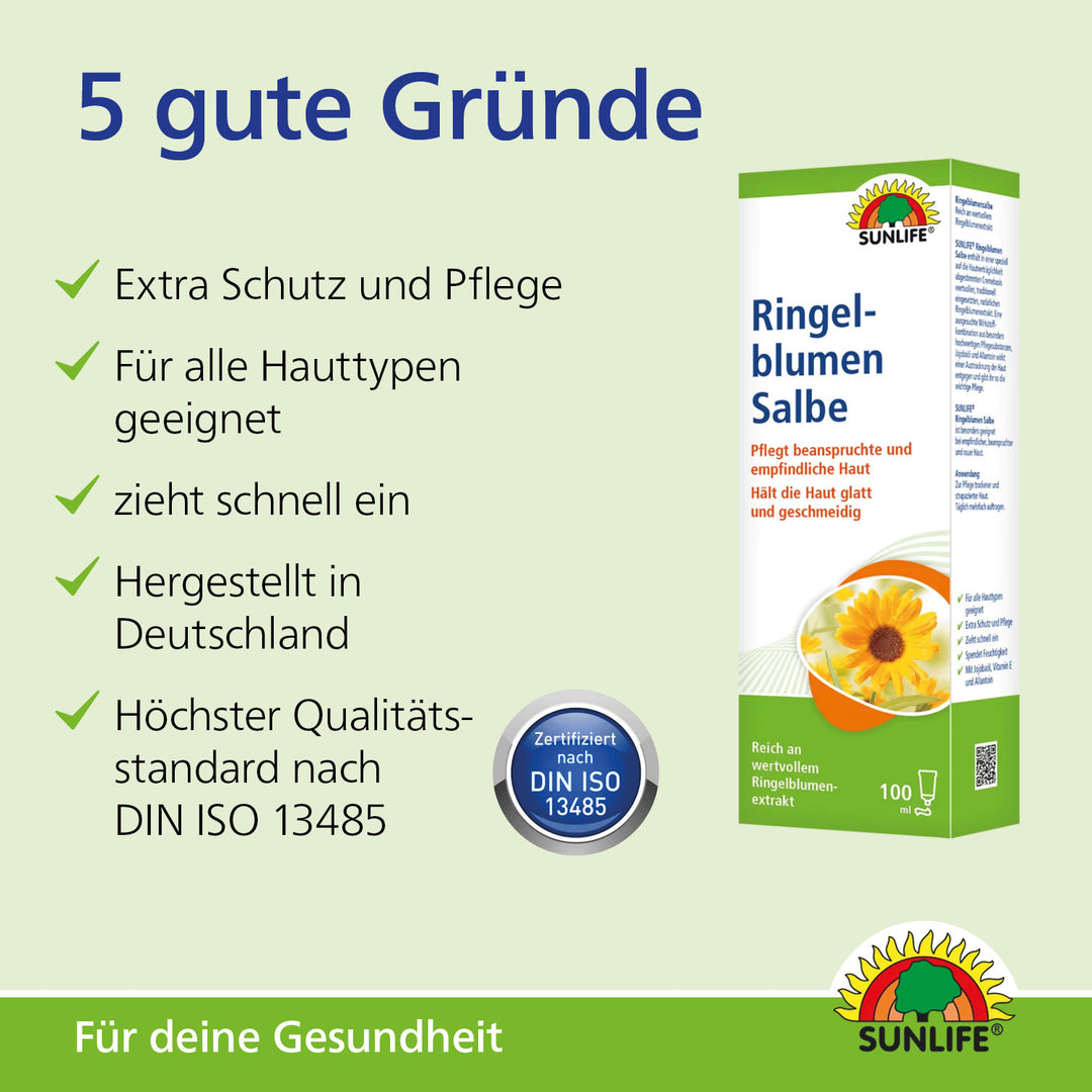 SUNLIFE Ringelblumensalbe (100 ml)