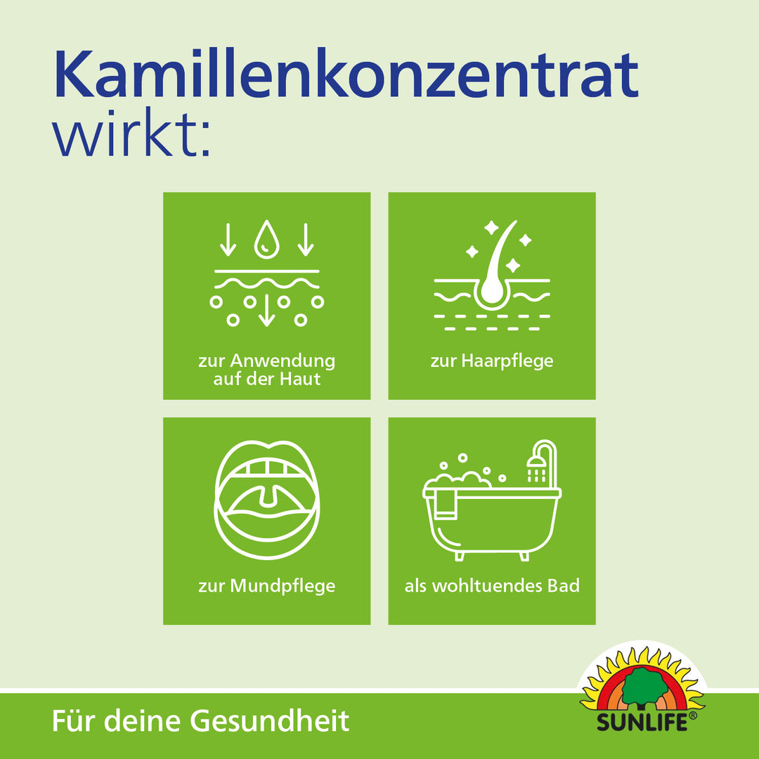 SUNLIFE Kamillenkonzentrat (100 ml)