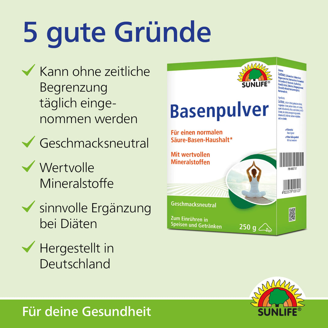 SUNLIFE Basenpulver (250 g)