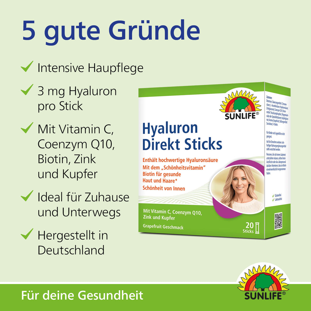 SUNLIFE Hyaluron Q10 (20 Sticks)