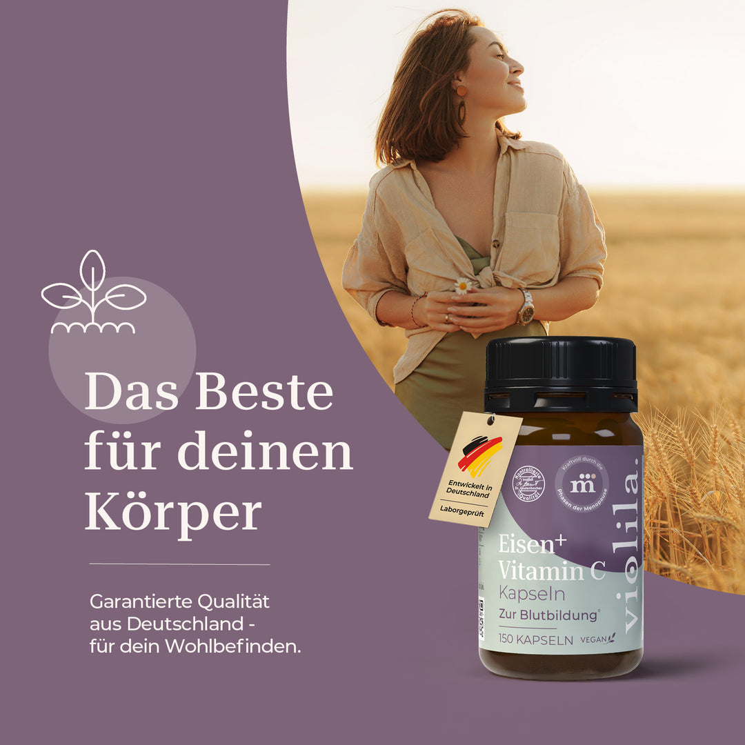 violila Eisen⁺ Vitamin C Kapseln