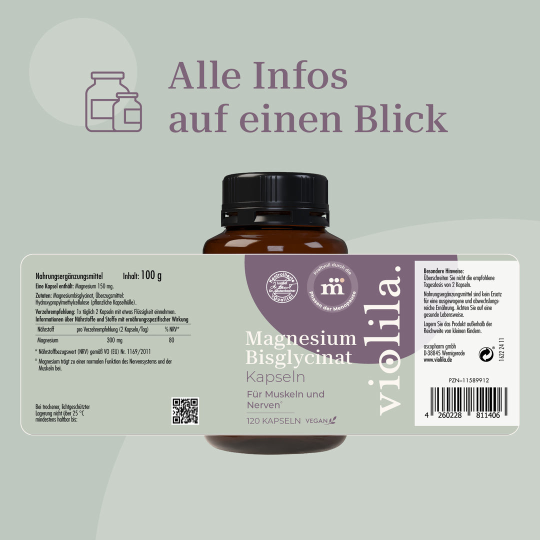 violila Magnesium Bisglycinat Kapseln