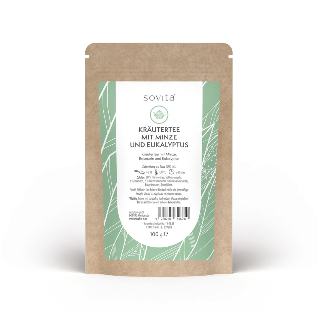 sovita Kräutertee mit Minze und Eukalyptus
