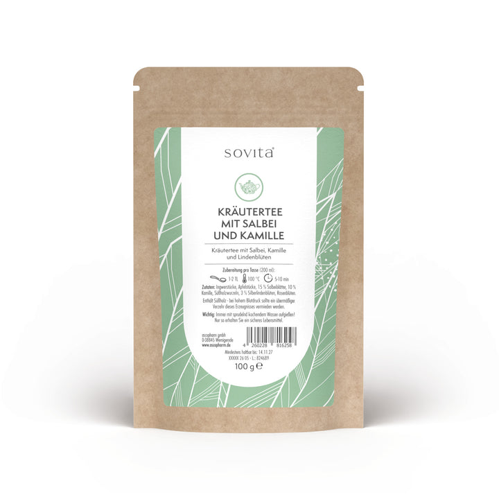 sovita Kräutertee mit Salbei und Kamille
