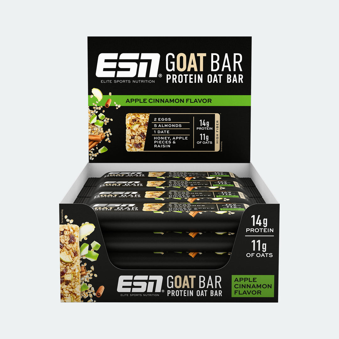 ESN GOAT Bar Apple Cinnamon | 12 x 55g