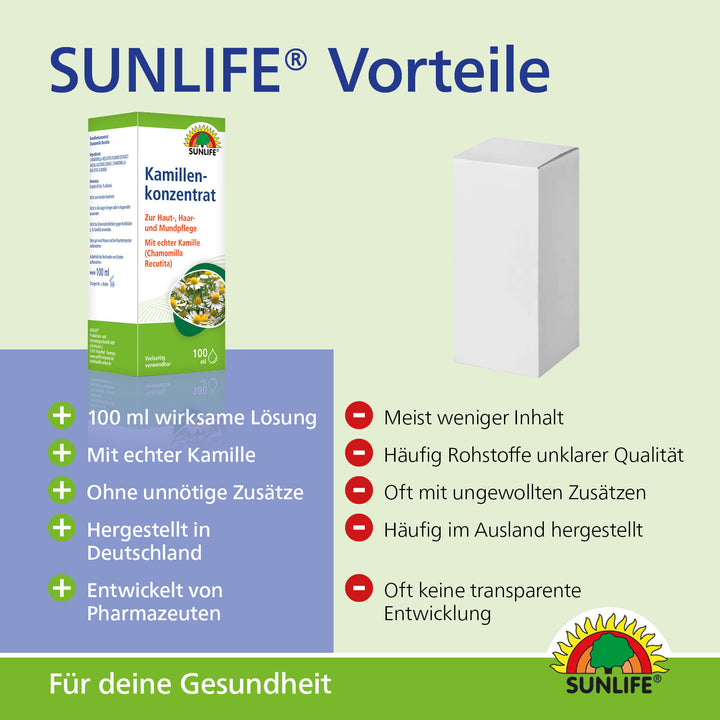 SUNLIFE Kamillenkonzentrat (100 ml)