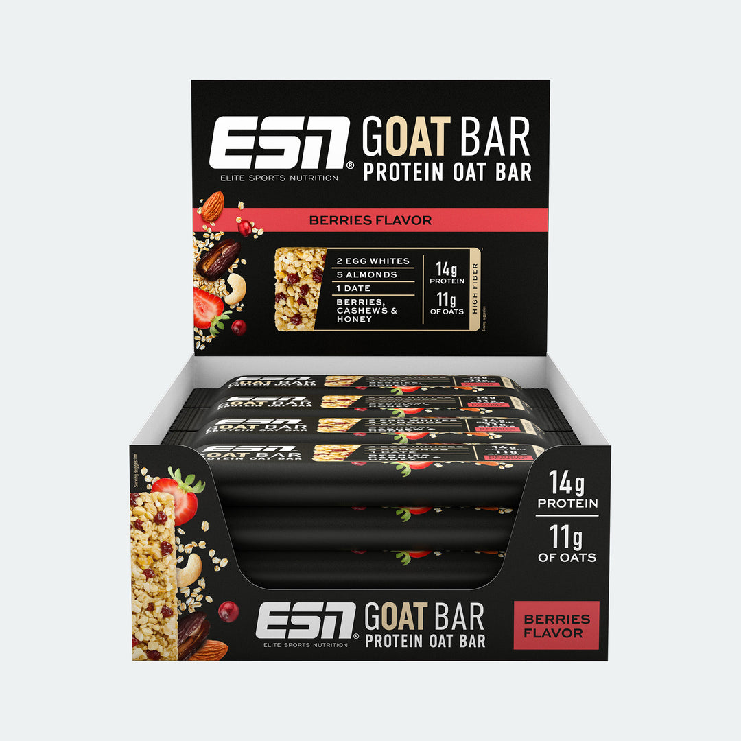 ESN GOAT Bar Berries | 12 x 55g