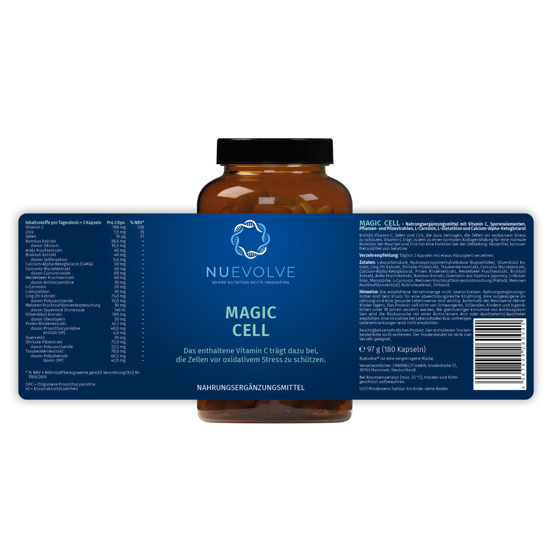 NuEvolve Magic Cell, 3-Monatsvorrat