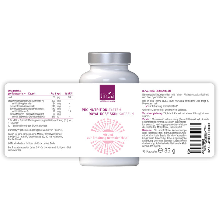 linea ROYAL ROSE SKIN KAPSELN