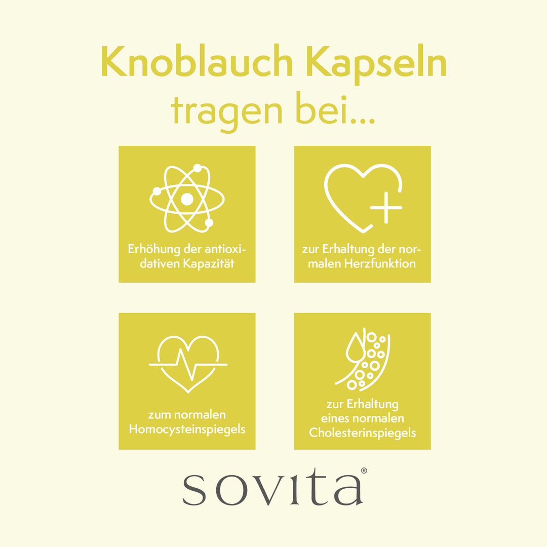sovita Knoblauch Kapseln