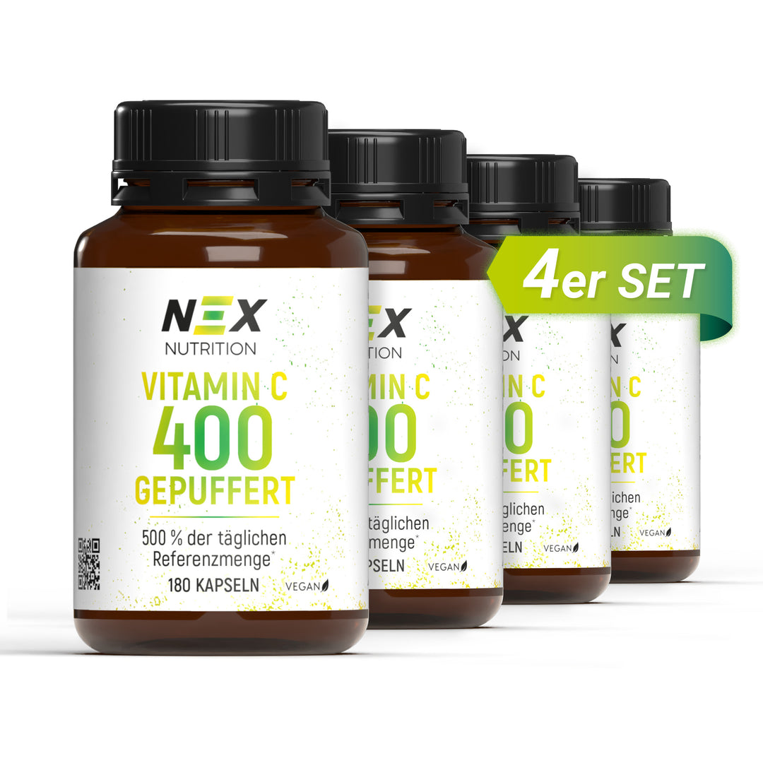 NEX Vitamin C 400 gepuffert Kapseln