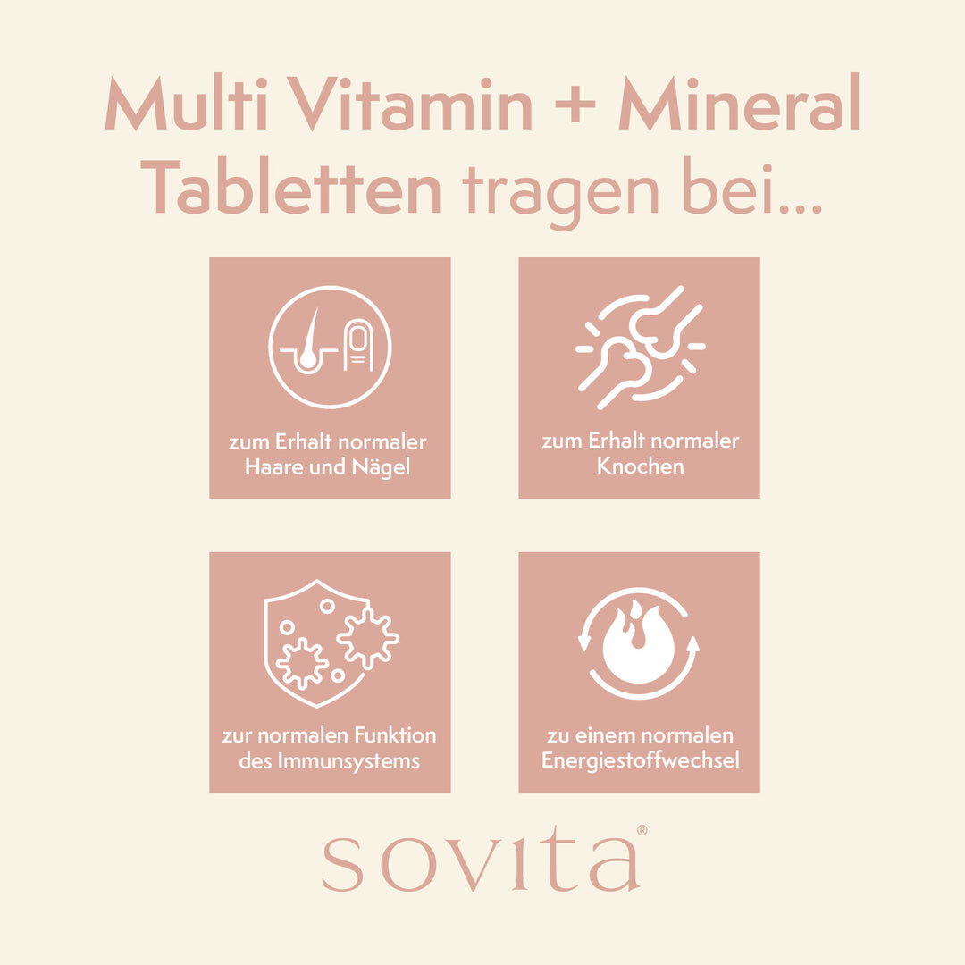 sovita Multi Vitamin + Mineral Tabletten