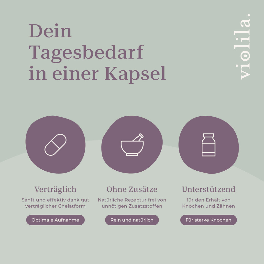 violila Magnesium Bisglycinat Kapseln