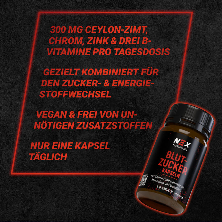 NEX Blutzucker Kapseln