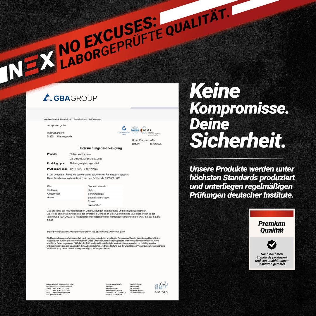NEX Blutzucker Kapseln