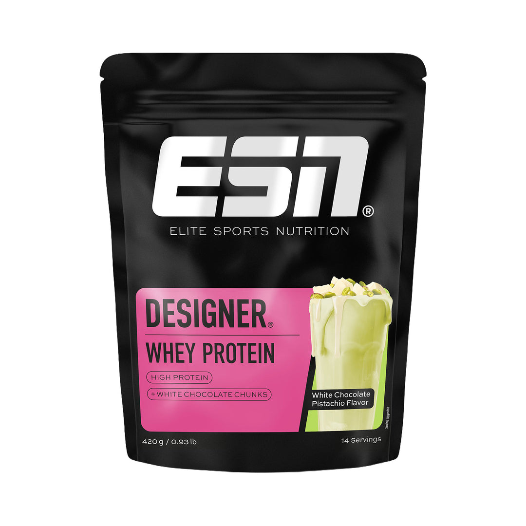 ESN Designer Whey Protein White Chocolate Pistachio | 420g Beutel