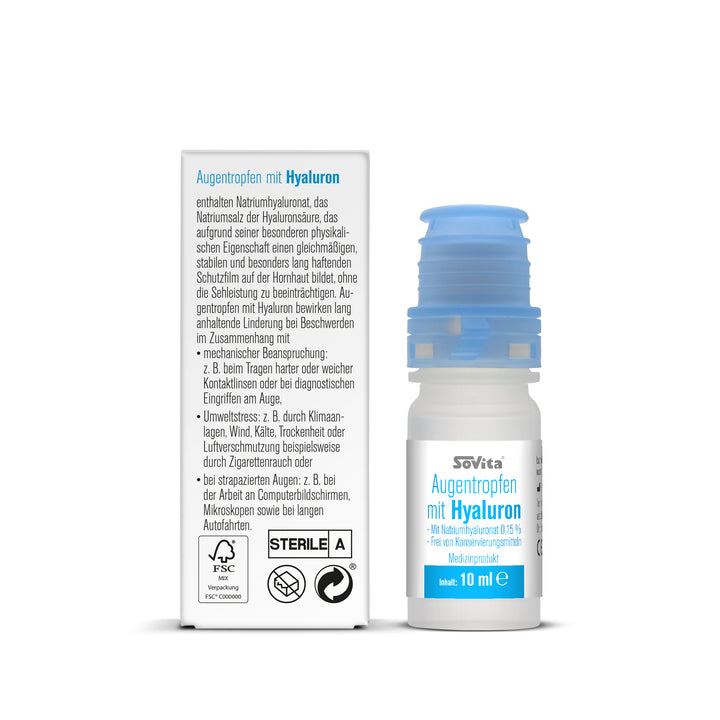 sovita Augentropfen mit Hyaluron %SALE%