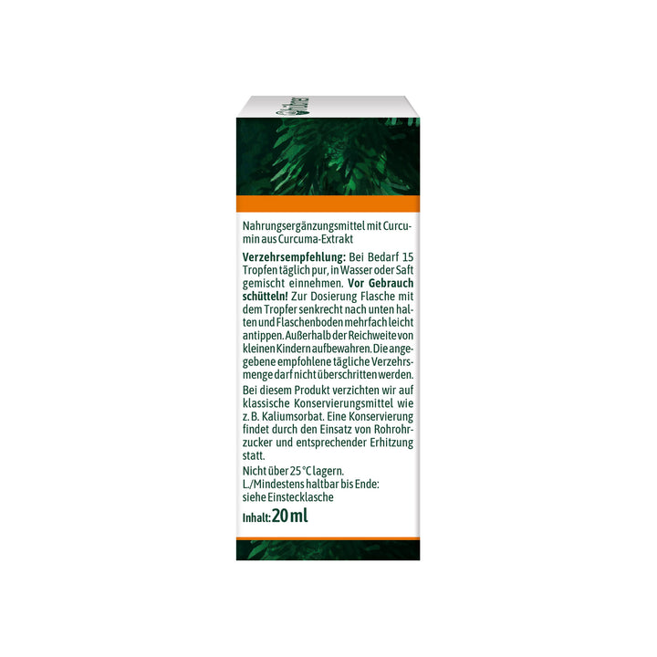 Hübner Curcuma Tropfen Bio (20 ml)