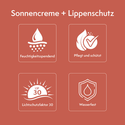 Tiroler Nussöl Alpin Sonnencreme & Lippenschutz LSF 30