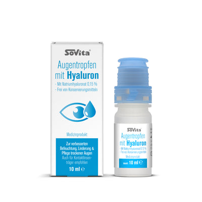 sovita Augentropfen mit Hyaluron
