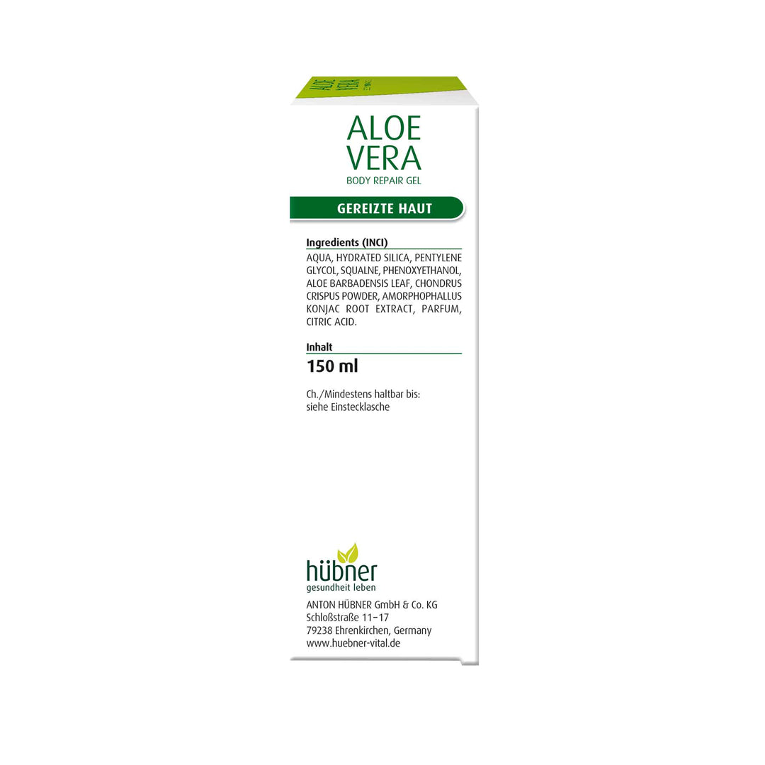 Hübner Aloe Vera Body Repair Gel