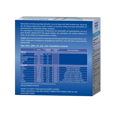 Hübner Basis Balance Mineralstoff Pur Kapseln 180 St.